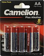 Батарея питания Camelion LR6-BP8 Size "AA" 1.5V щелочной (alkaline) уп.8 шт