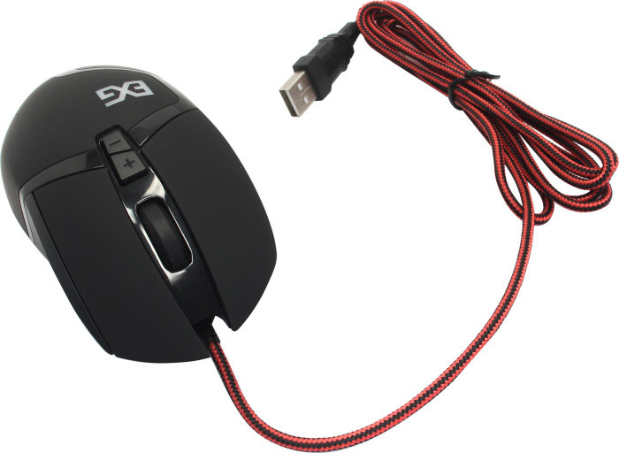 Мышь ExeGate Gaming Standard Laser GML-794 (USB, лазерная, 800/1600/2400/3200dpi, 8 кнопок и колесо прокрутки, - фото 1 - id-p212716953