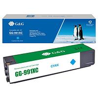 Картридж Cartridge G&G 991X for PageWide Managed, (16 000стр.), голубой