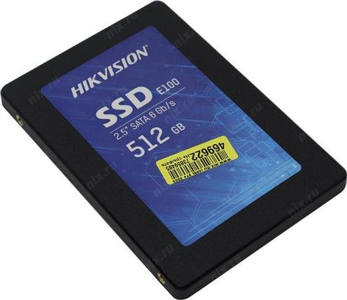 Накопитель SSD 512 Gb SATA 6Gb/s HIKVISION E100 HS-SSD-E100-512G 2.5" 3D TLC, фото 2