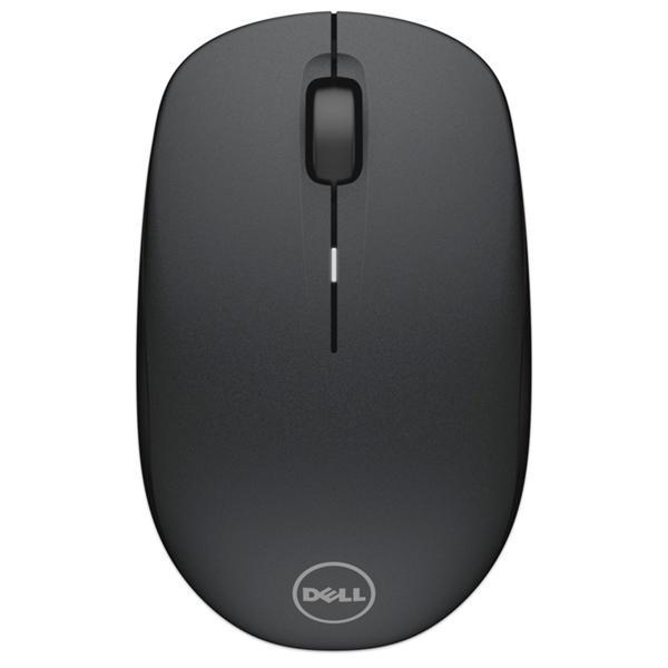 Мышь Dell Mouse WM126 Wireless; USB; optical; 1000 dpi; 3 butt; black - фото 1 - id-p212733669