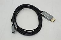 VCOM CU422MCPD-1.8м Кабель-адаптер USB-CM to DisplayPort 1.8м