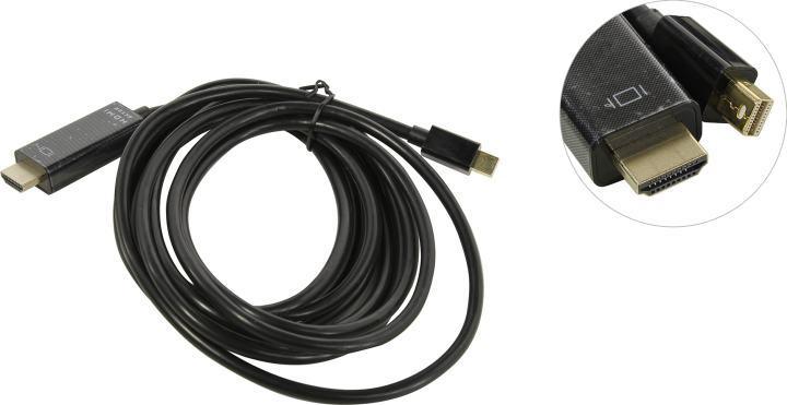 KS-is KS-517-3м Кабель-адаптер miniDisplayPort (M) - HDMI (M) 3м - фото 1 - id-p212732747