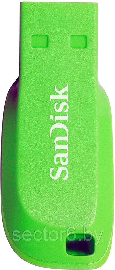 USB Flash SanDisk Cruzer Blade 64GB (зеленый) [SDCZ50C-064G-B35GE] - фото 1 - id-p212511011