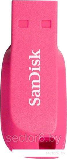 USB Flash SanDisk Cruzer Blade 64GB (розовый) - фото 1 - id-p212511012