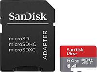 Карта памяти SanDisk Ultra microSDXC SDSQUAC-256G-GN6MA 256GB (с адаптером)