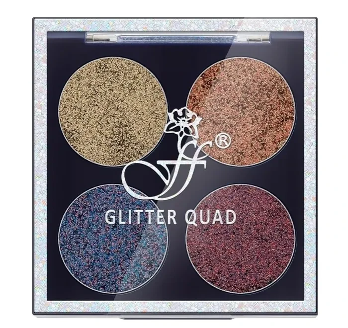 Ffleur Тени для век Glitter Quad, Блестки, тон 01 - фото 1 - id-p212742167