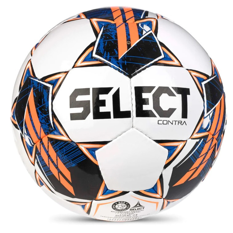 Мяч футбольный №4 Select Contra V23 FIFA BASIC - фото 2 - id-p211449925