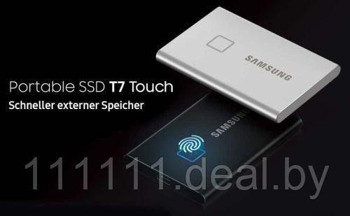 Внешний жесткий диск SSD Samsung T7 Touch 1TB / Внешний накопитель SSD 1TB - фото 1 - id-p212746474