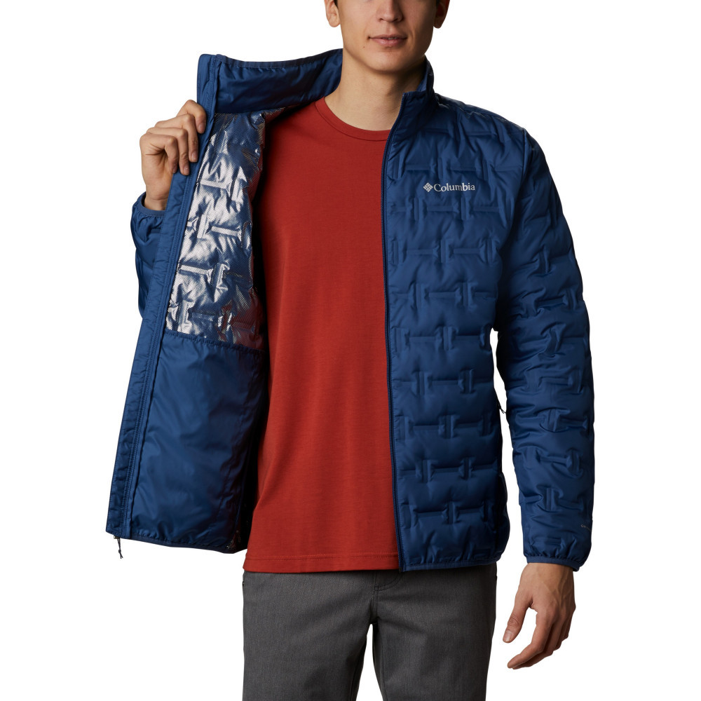 Куртка пуховая мужская Columbia Delta Ridge Down Jacket синий 1875902-452 - фото 5 - id-p212671036