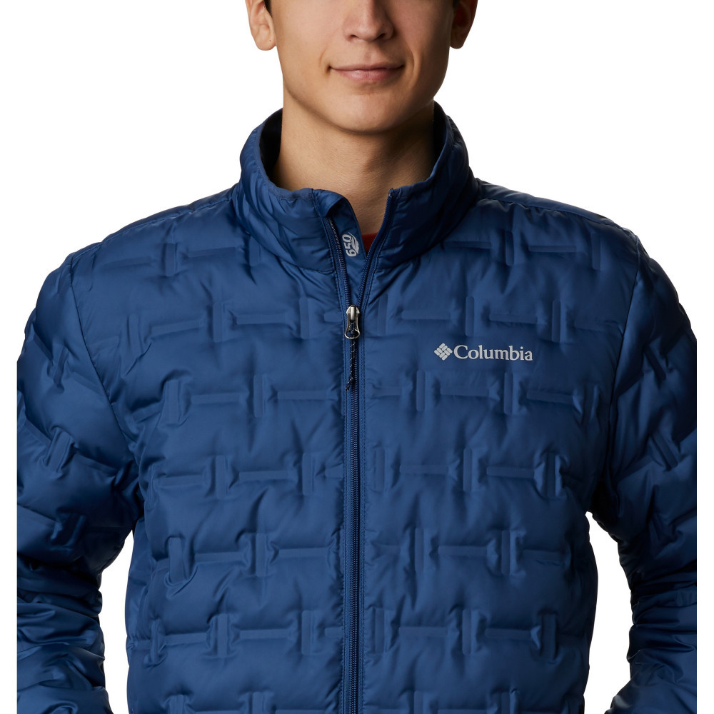 Куртка пуховая мужская Columbia Delta Ridge Down Jacket синий 1875902-452 - фото 4 - id-p212671037