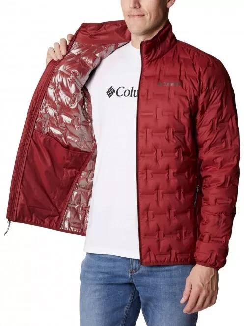 Куртка пуховая мужская Columbia Delta Ridge Down Jacket красный 1875902-664 - фото 4 - id-p212671041