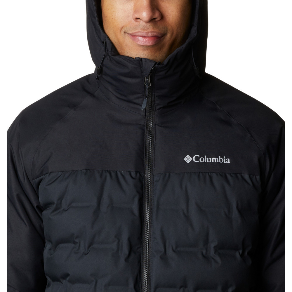 Куртка пуховая мужская Columbia Grand Trek II Down Hooded Jacket черный 2008291-010 - фото 4 - id-p212671061