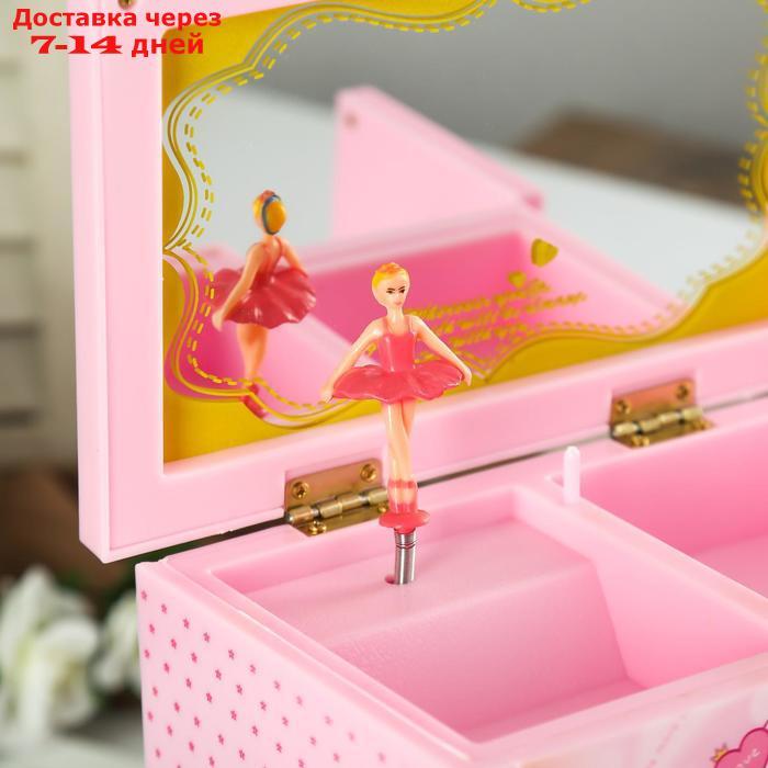 Шкатулка музыкальная "Розовый шкафчик с сюрпризами" - фото 3 - id-p212674455