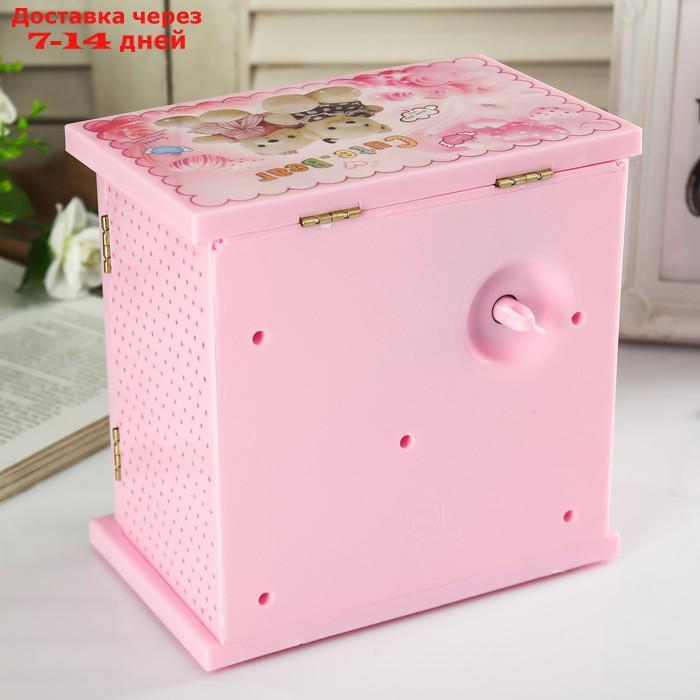 Шкатулка музыкальная "Розовый шкафчик с сюрпризами" - фото 6 - id-p212674455