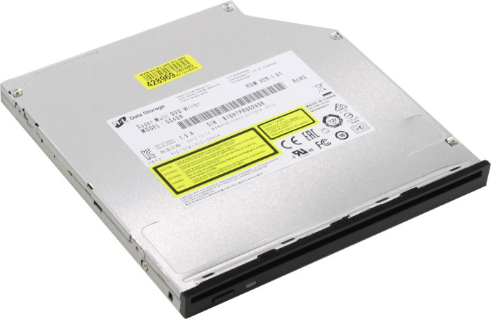 Привод DVD±R/RW CDRW HLDS GS40N SATA (Black) (OEM) Ultra Slim для ноутбука - фото 1 - id-p212715328