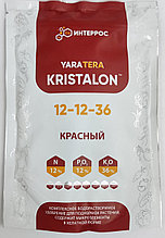 Удобрение Кристалон красный Яра Kristalon Yara 12-12-36, 0,5 кг