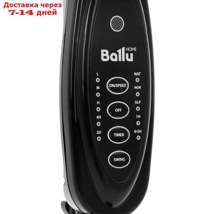 Вентилятор Ballu BFF-860R, напольный, 45 Вт, 38 см, 3 скорости, таймер, пульт ДУ, черный - фото 3 - id-p212675976