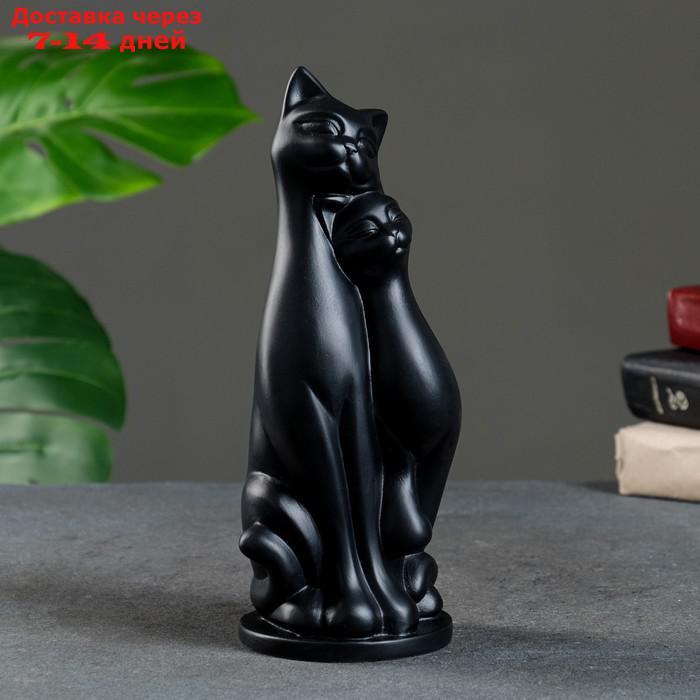 Статуэтка "Пара кошек" черная 27см - фото 1 - id-p212677378