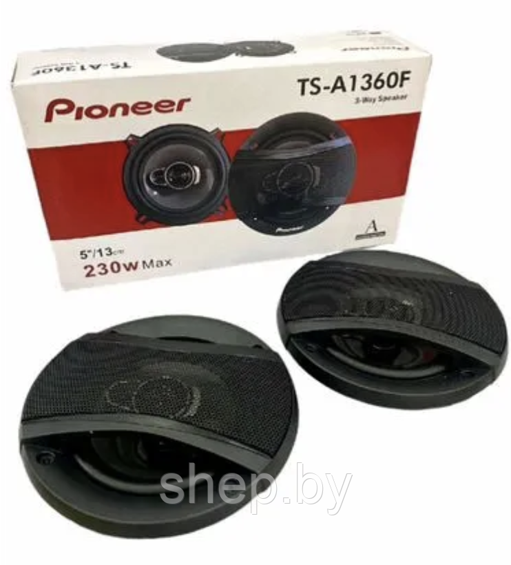 Автомобильные колонки Pioneer TS-A1360F 230W / Комплект 2 шт. - фото 1 - id-p212755343