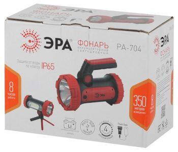 ЭРА PA-704 Фонарь ЭРА прожекторный [10W SMD+ боковой COB, литиевый акк 6000мАч/ 3,7V, IP65, microUSB, Po - фото 5 - id-p212767573