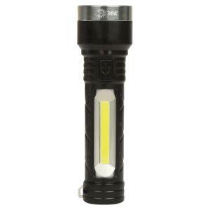 ЭРА Светодиодный фонарь ЭРА UA-501 универсальный, аккумуляторный, COB+LED, 5 Вт, резина - фото 2 - id-p212770267