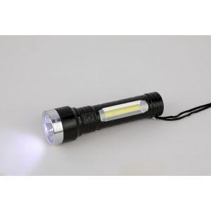 ЭРА Светодиодный фонарь ЭРА UA-501 универсальный, аккумуляторный, COB+LED, 5 Вт, резина - фото 4 - id-p212770267