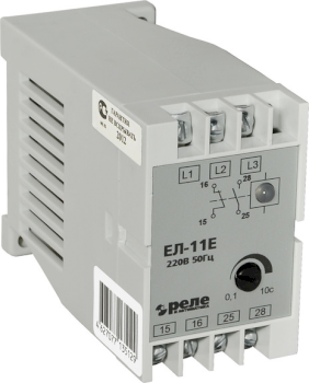 Техэнерго Реле контроля 3-х фазного напряжения ЕЛ 11Е 220В 50Гц - фото 1 - id-p212771377
