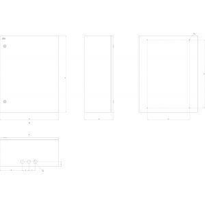 OEM ЭРА SIMPLE ЩМП-3-0 76 У2 IP54 (650х500х240) (10) - фото 2 - id-p212769649