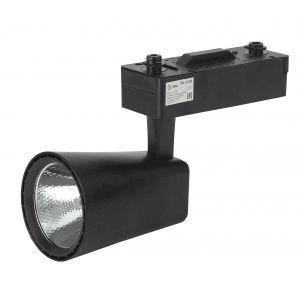 OEM Трековый светильник однофазный ЭРА TR4 - 20 BK светодиодный 20Вт черный COB - фото 1 - id-p212772576