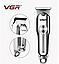 Беспроводная электрическая машинка триммер для стрижки волос, бороды, бритья VGR V-071, мужская электро бритва, фото 2