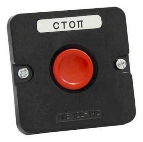 Техэнерго Пост кнопочный ПКЕ 122-1  У2 красная IP54   (карболит)  ГОСТ