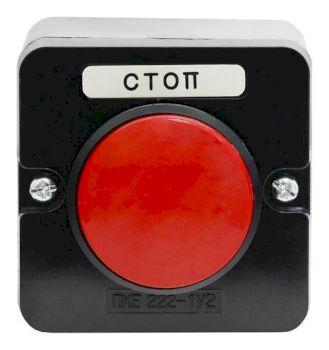 Техэнерго Пост кнопочный ПКЕ 222-1 IP54 У2 красный гриб - фото 2 - id-p212772893