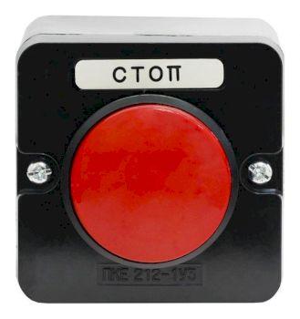 Техэнерго Пост кнопочный ПКЕ 212-1 У3 красный гриб IP40 - фото 2 - id-p212772919