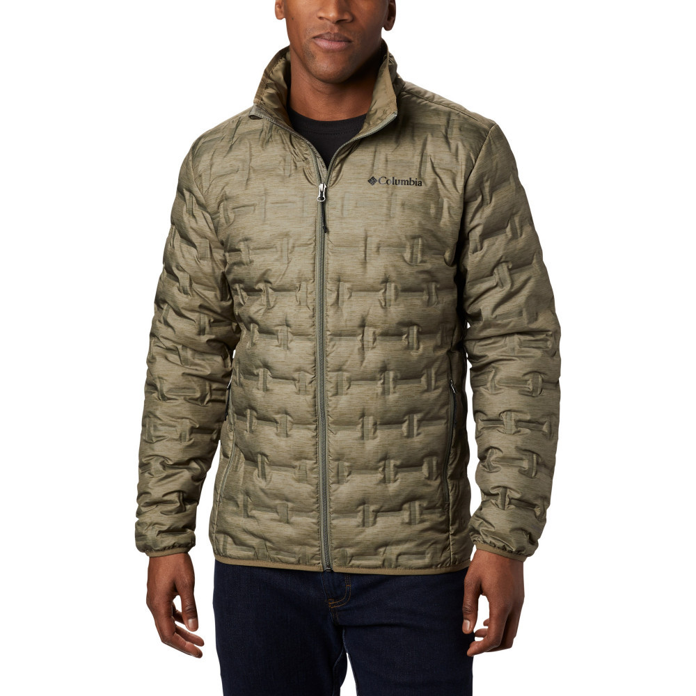 Куртка пуховая мужская Columbia Delta Ridge Down Jacket зеленый 1875902-397 - фото 1 - id-p212671031