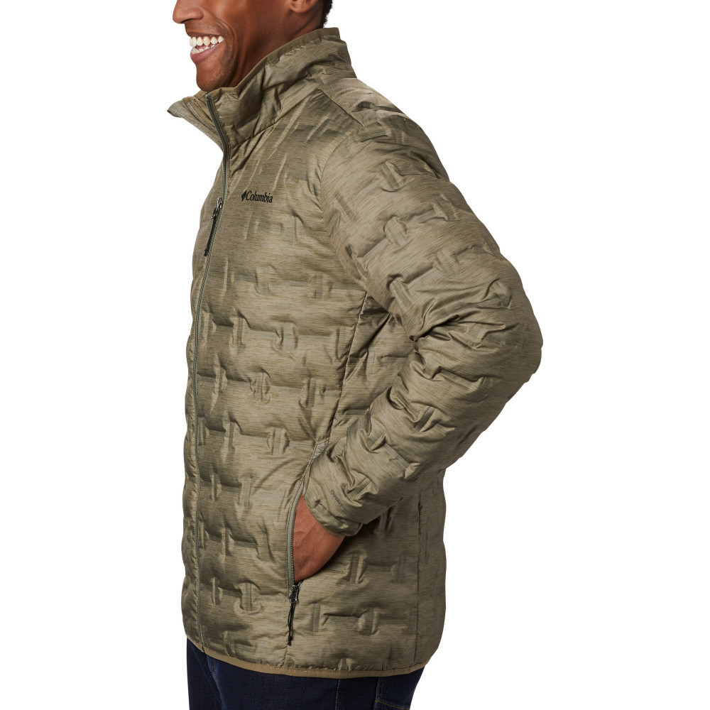 Куртка пуховая мужская Columbia Delta Ridge Down Jacket зеленый 1875902-397 - фото 3 - id-p212671032