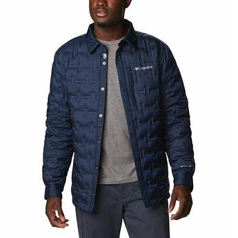 Куртка пуховая мужская Columbia Delta Ridge™ Shirt Jacket темно-синий 1975991-464