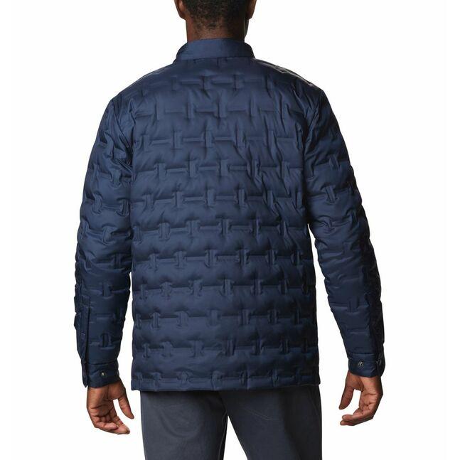 Куртка пуховая мужская Columbia Delta Ridge Shirt Jacket темно-синий 1975991-464 - фото 5 - id-p212671054