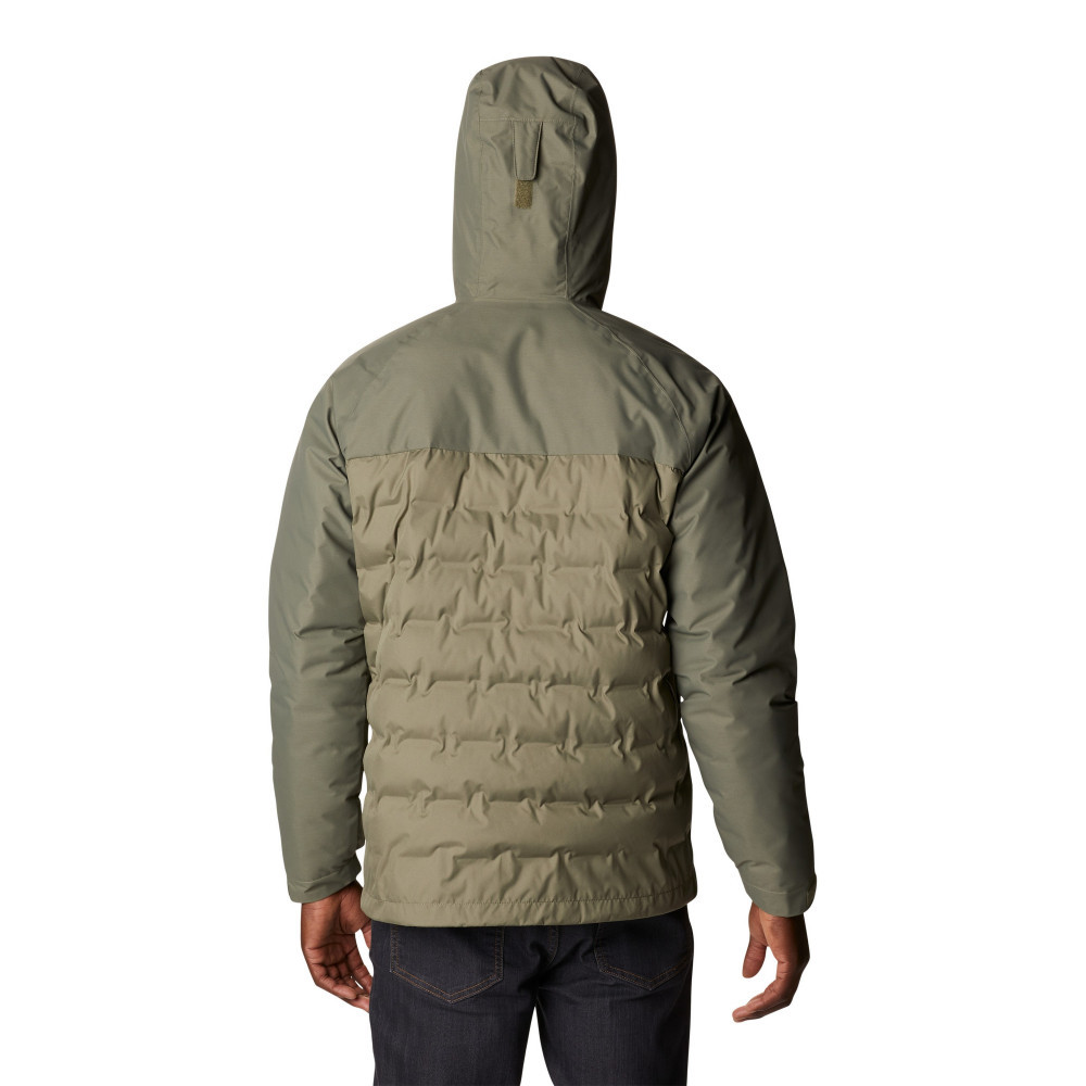 Куртка пуховая мужская Columbia Grand Trek II Down Hooded Jacket зеленый 2008291-397 - фото 2 - id-p212671077