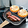 Сковорода разделенная для завтрака с антипригарным покрытием Egg&Steak Frying Pan / Сковорода с ручкой три сек, фото 2