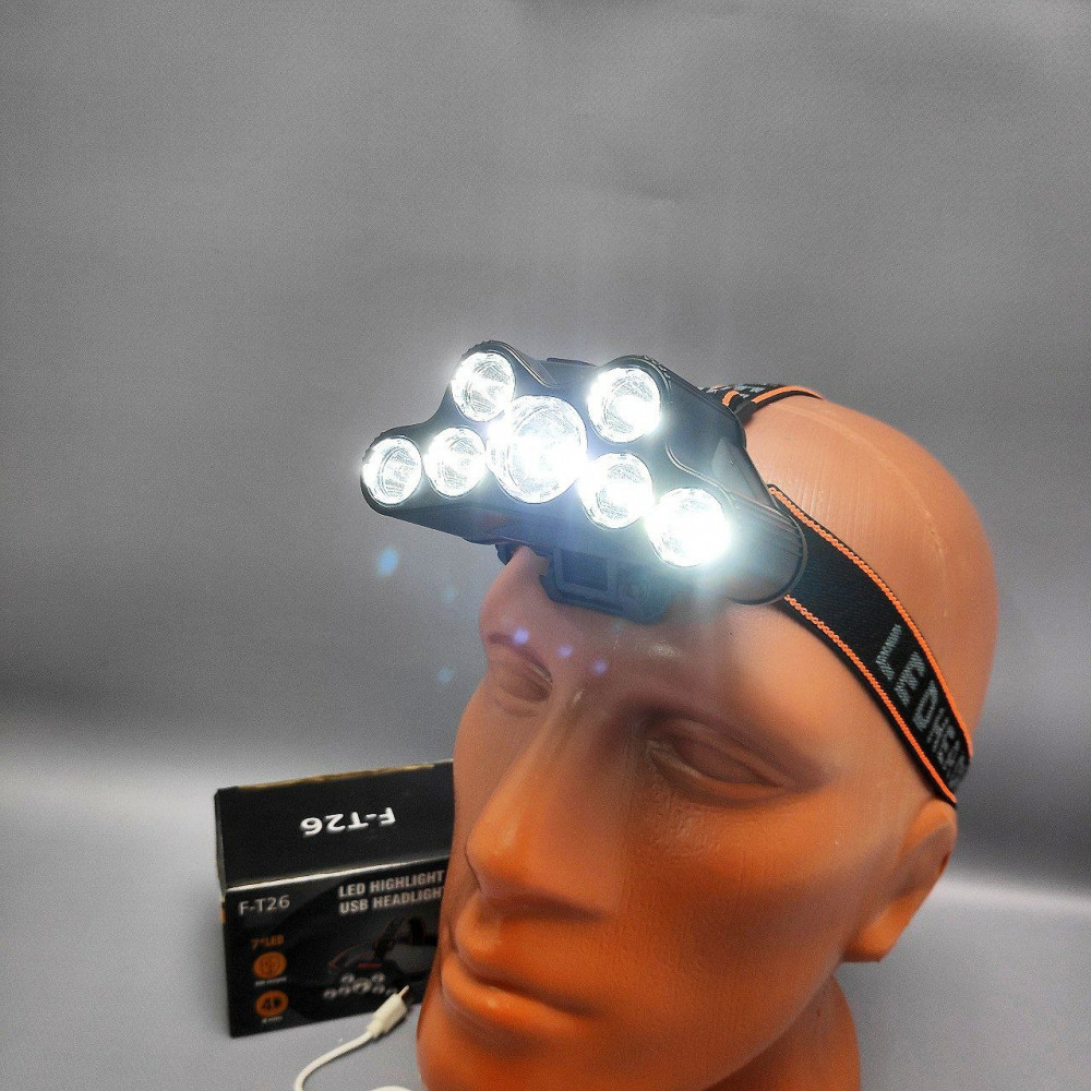 Налобный сфонарь Led  Headlight F-T26 (4 режима работы)