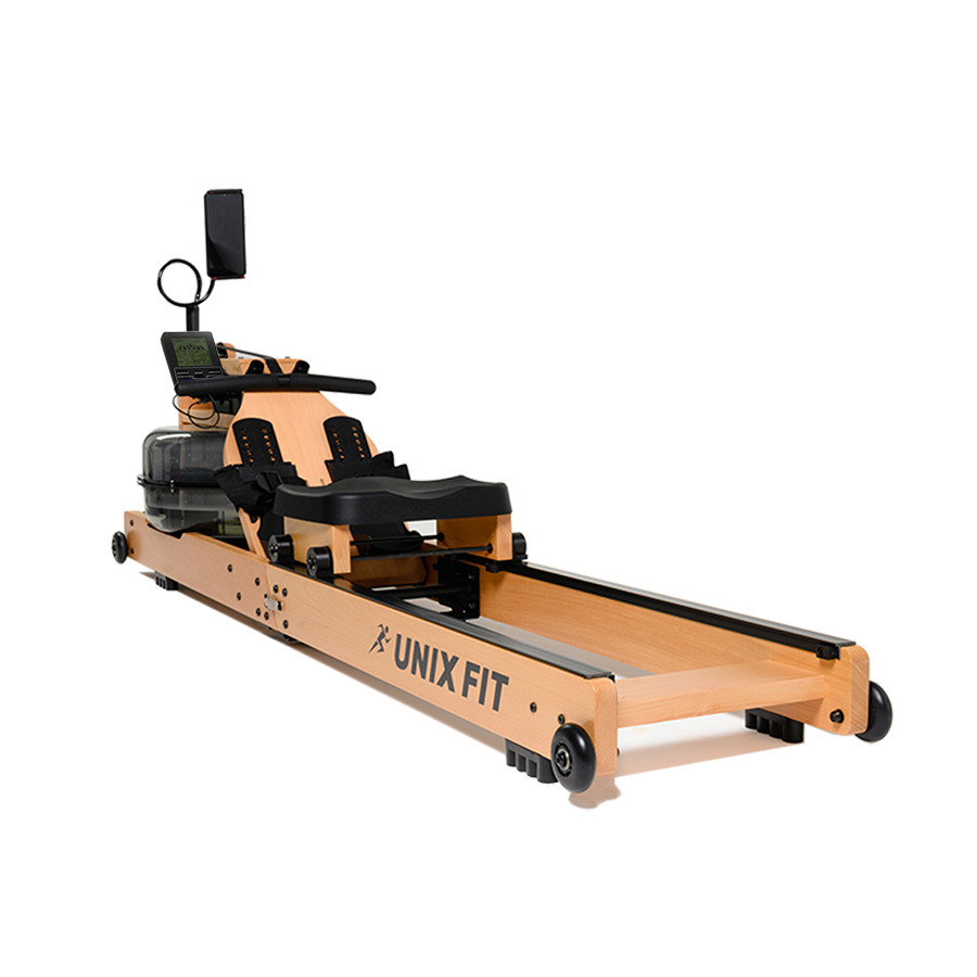 Гребной тренажер UNIX Fit Wood Rower Light - фото 1 - id-p212782151