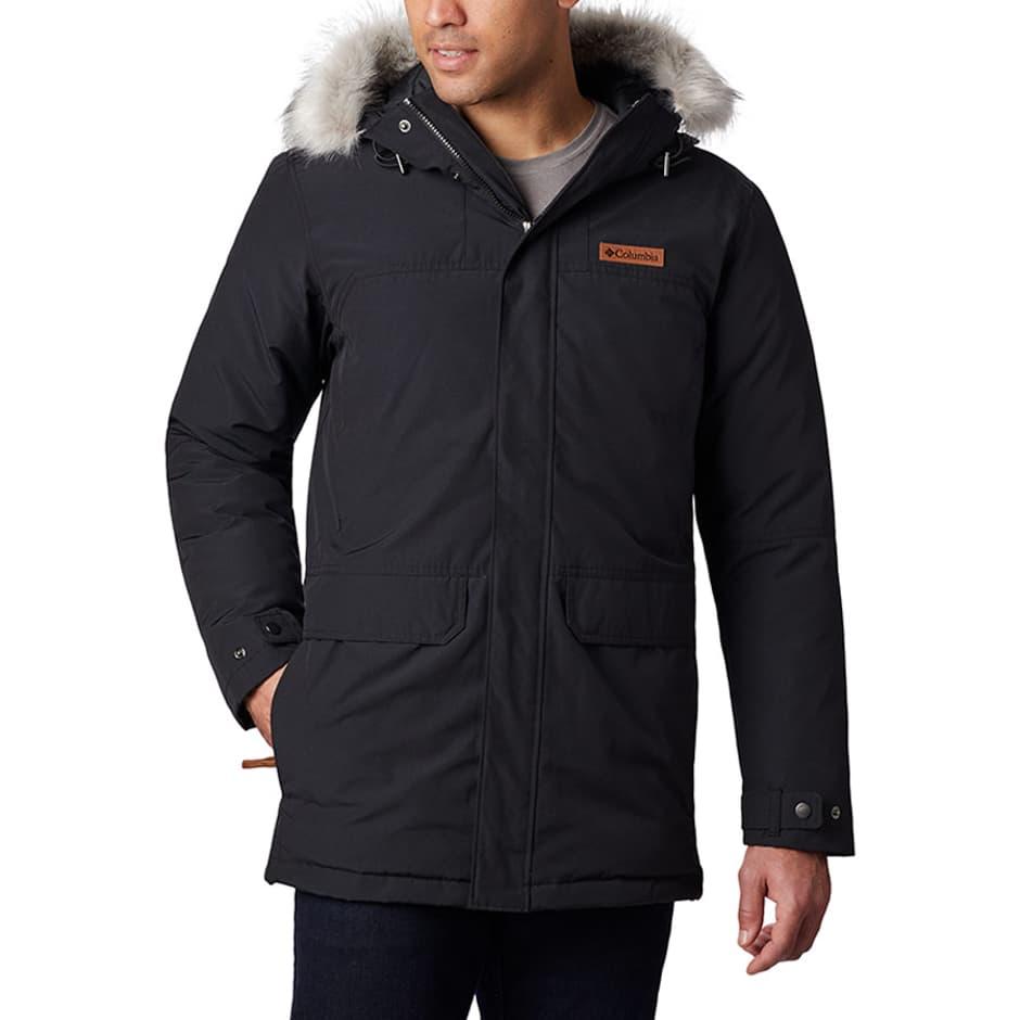 Куртка утепленная мужская Columbia Marquam Peak™ Parka черный 1865482-010