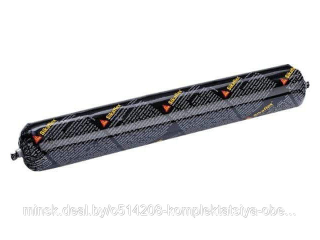 Герметик силиконовый SikaHyflex-305 EU, черный 600мл (Для герметизации швов и стыков между элементами - фото 1 - id-p212784851