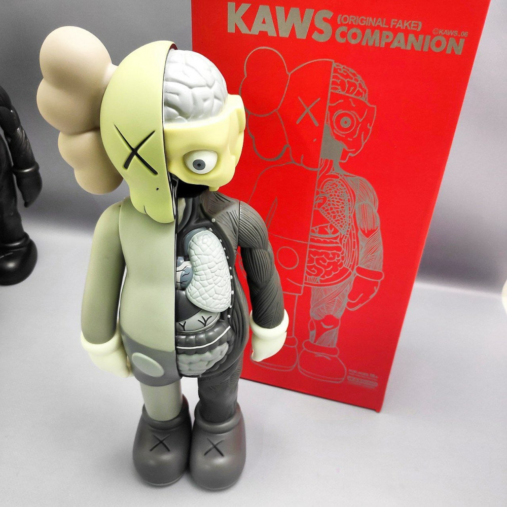 Kaws Dissected Gray Игрушка 40 см - фото 5 - id-p109390082