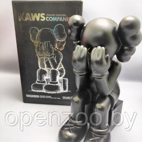 Kaws Companion Passing Through Игрушка 28 см. Черный