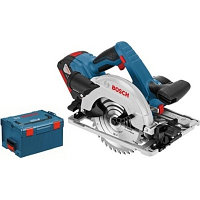 Bosch GKS 18V-57 G (0.601.6A2.100), Аккумуляторная дисковая пила, 18 В/5,0 Ач Li-Ion, L-boxx