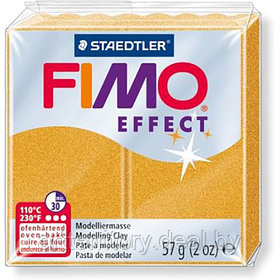 Паста для лепки FIMO Effect металлик, 57гр (8020-11 золото)