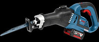 Bosch GSA 18V-32 Professional (0.601.6A8.106), Аккумуляторная сабельная пила, 18В/5,0 Ач х 2 шт, 32 мм, L-boxx