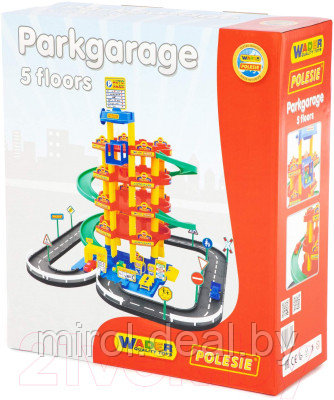 Паркинг игрушечный Полесье 5-уровневый с дорогой и автомобилями / 38104 - фото 6 - id-p212791414